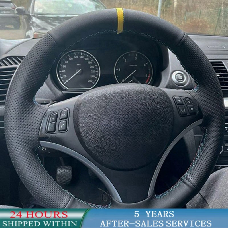 Car Steering Wheel Cover Anti Slip Breathable - Angepasst Auto Lenkrad Abdeckung Anti-Slip Napa