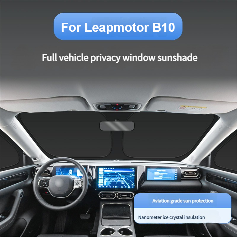 Car Sunshade Windshield Umbrella Foldable - Auto-Sonnenschutzschirm für Leapmotor B10 Frontscheibe Sonnenschutz
