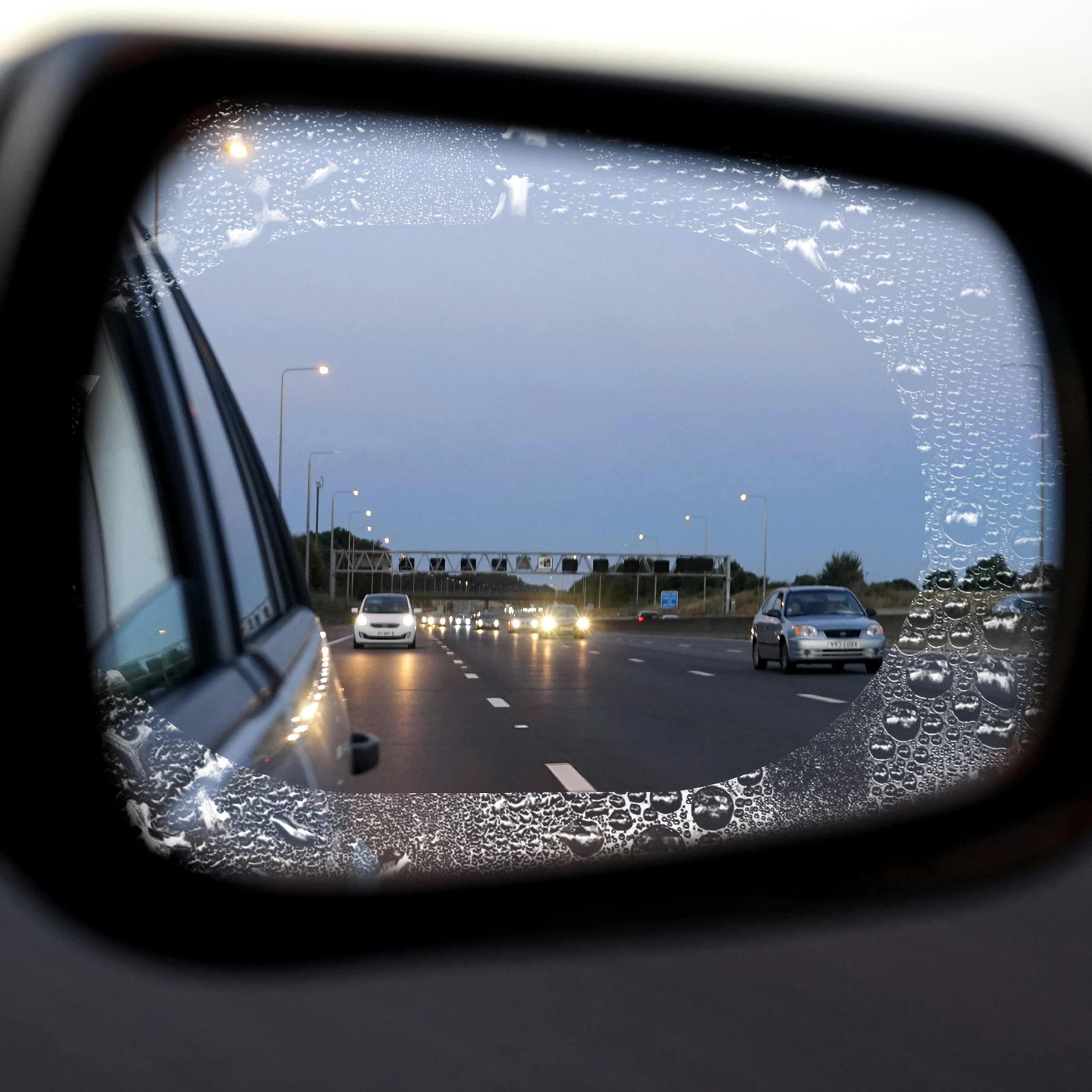 Anti Glare Car Rearview Mirror Film - 20 Stück Schutzfolie für Auto-Rückspiegel, wasserdicht,