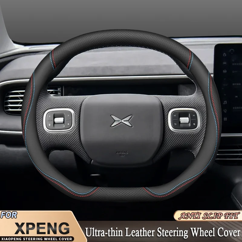 Car Steering Wheel Cover Anti Slip Breathable - Auto-Lenkradbezug, Wickelhalter für Xpeng G6 P7