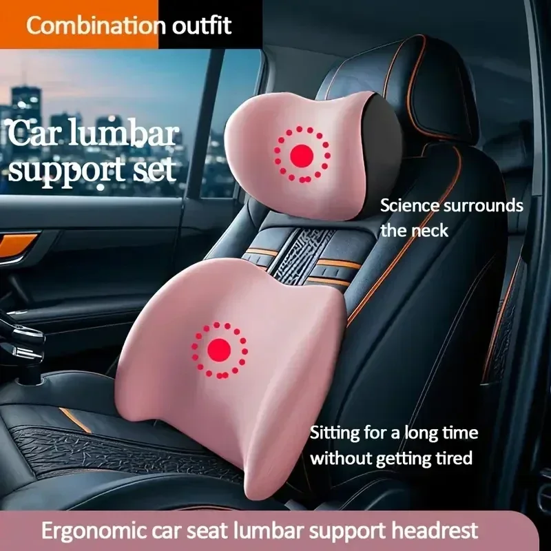 Universelles Auto-Kopfstützen- – Memory Foam Car Neck Pillow Lumbar Support Bewertung und Preis