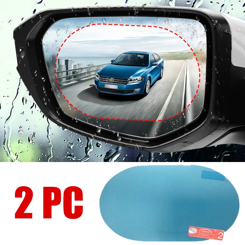2PCS Auto Aufkleber Regendicht – Anti Glare Car Rearview Mirror Film Bewertung und Preis