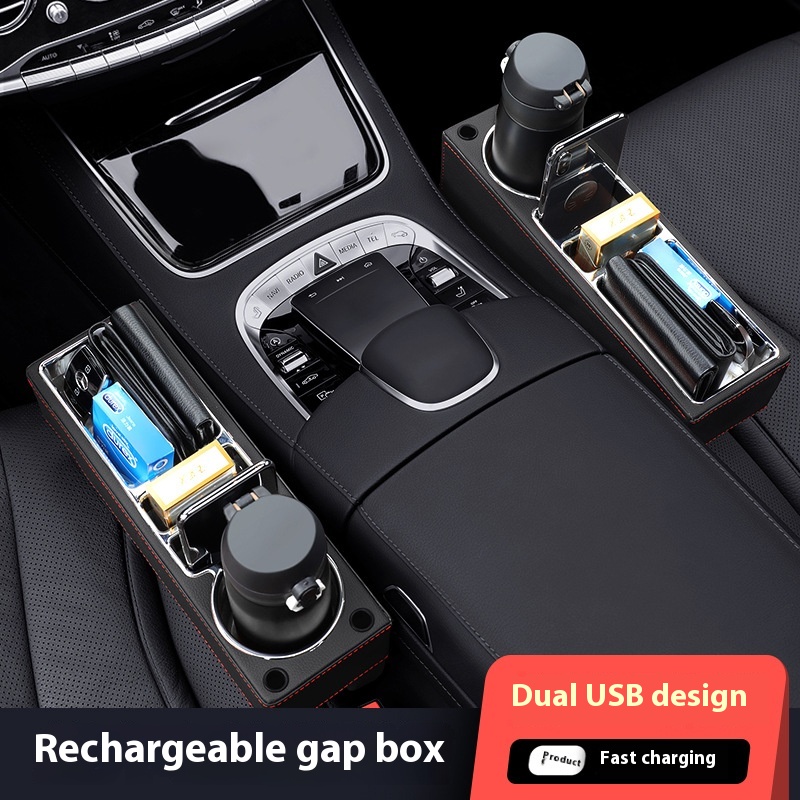 Autos itz Spalt füller Organiz – Seat Gap Filler Organizer With Usb Charger Bewertung und Preis