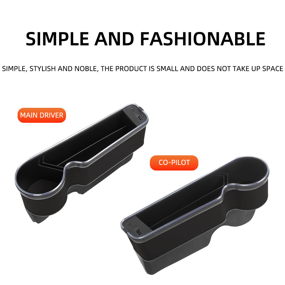 Auto-Sitzlückenfüller mit Getr – Seat Gap Filler Organizer With Usb Charger Bewertung und Preis