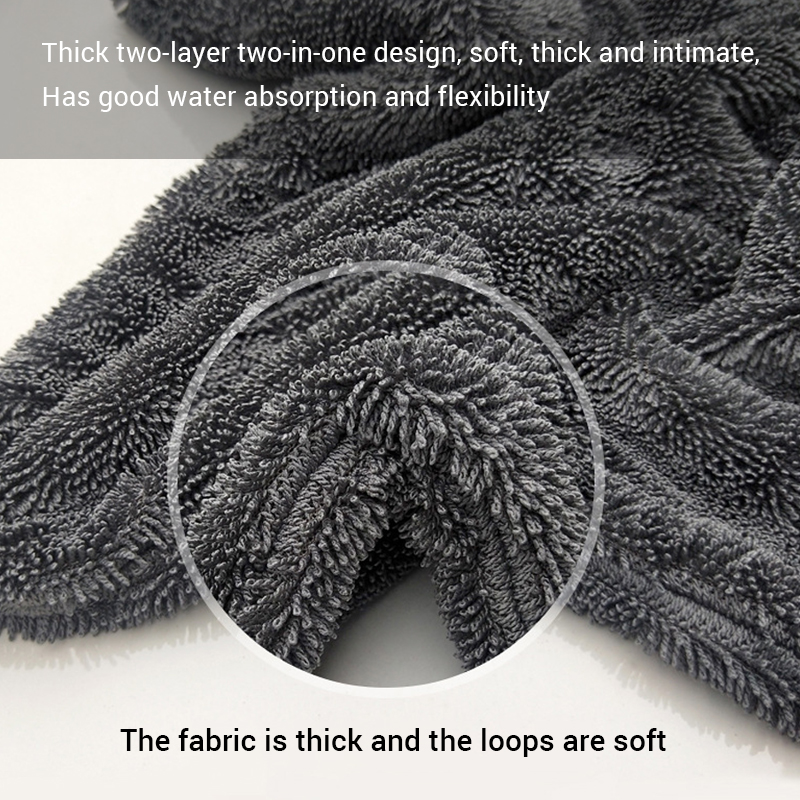 1200GSM Autowaschtuch Mikrofas – Microfiber Car Drying Towel Super Absorbent Bewertung und Preis