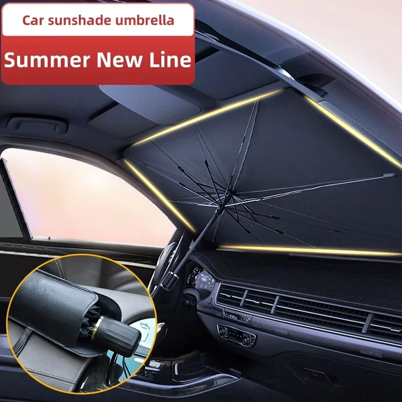 Auto-Windschutzscheiben-Sonnen – Car Sunshade Windshield Umbrella Foldable Bewertung und Preis