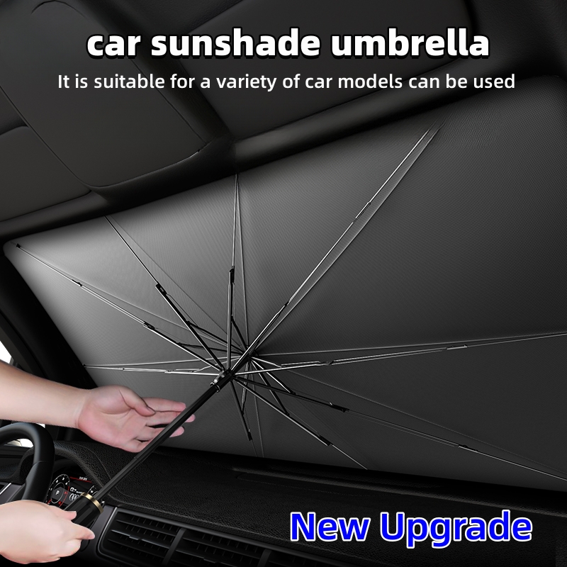 Auto Sonnenschirm Windschutzsc – Car Sunshade Windshield Umbrella Foldable Bewertung und Preis